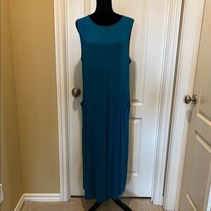J. Jill Teal Maxi Dress